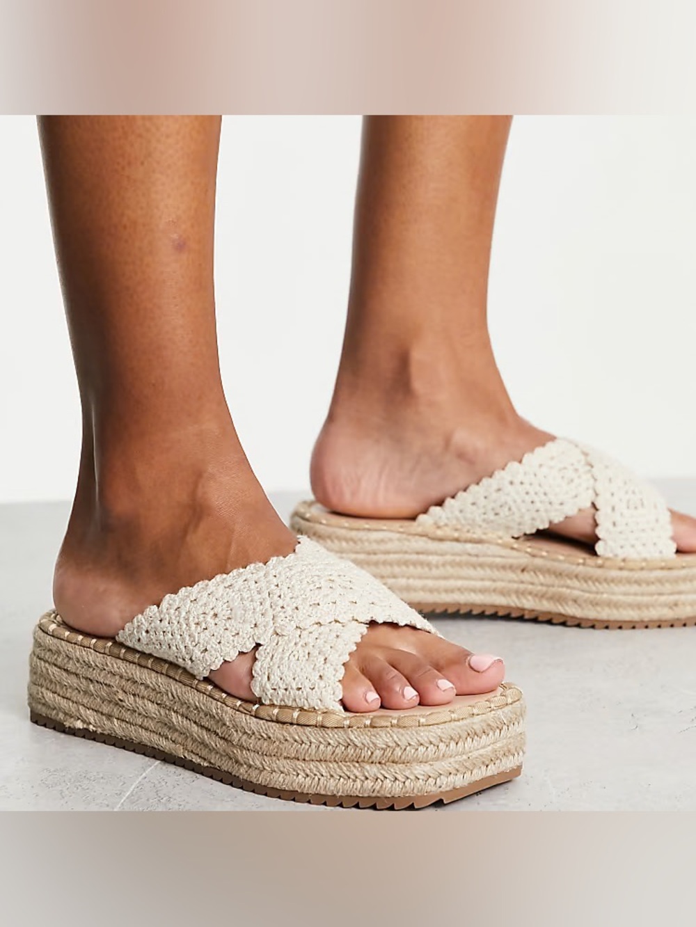 Platform Crochet Sandal ASOS - Picture 9 of 9